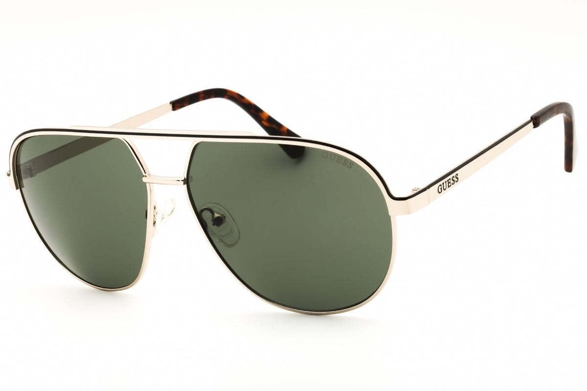 Guess Factory GF00070-32N gold Aviator Sunglasses 60mm Sunglasses