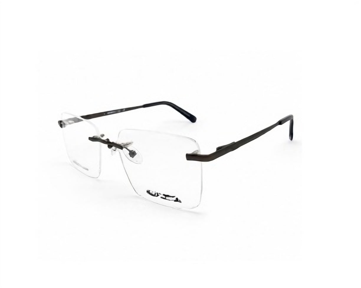HARLEY DAVIDSON HD0992-009-56 eyeglasses in matte dark blue / silver frame