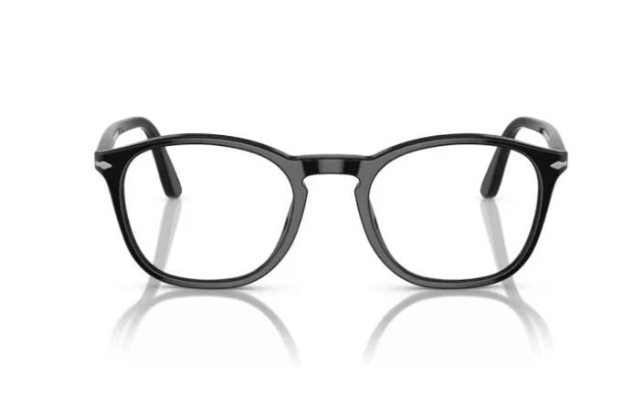 Persol 0PO3007V 95 50 Black Square  50mm