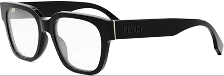 Fendi FE50081I-001-55 mm New Eyeglasses