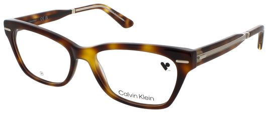 Calvin Klein CK23512-240-52 Havana Square Eyeglasses 52mm
