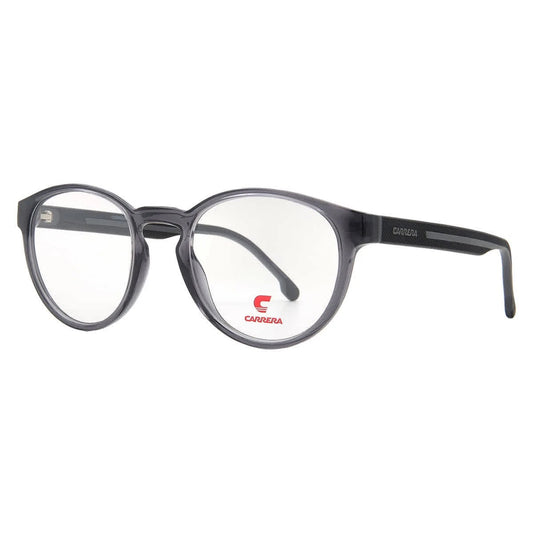 Carrera 8886-R6S eyeglasses in grey black frame with clear lenses