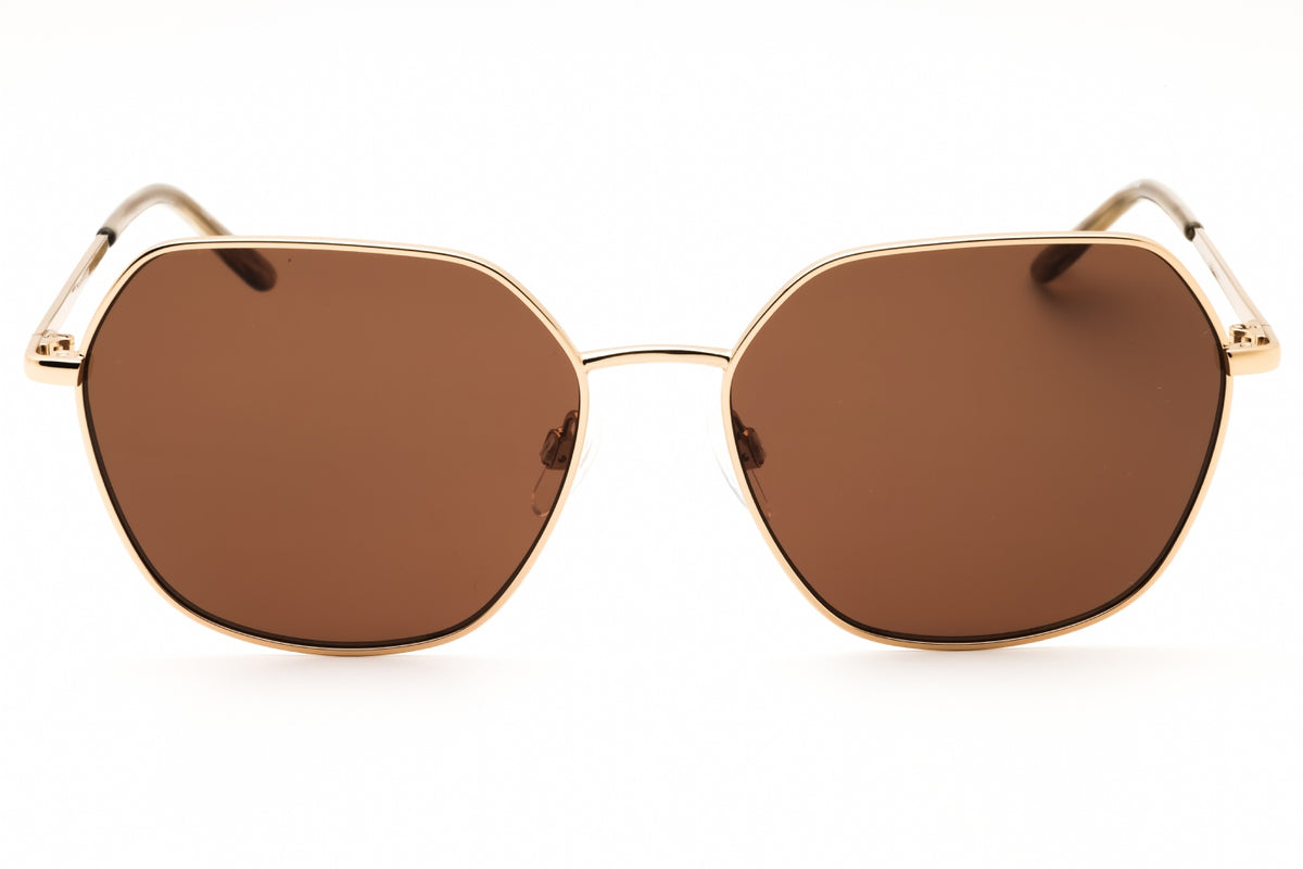 Draper James DJ9027-710 GOLD Round Sunglasses 58mm Sunglasses