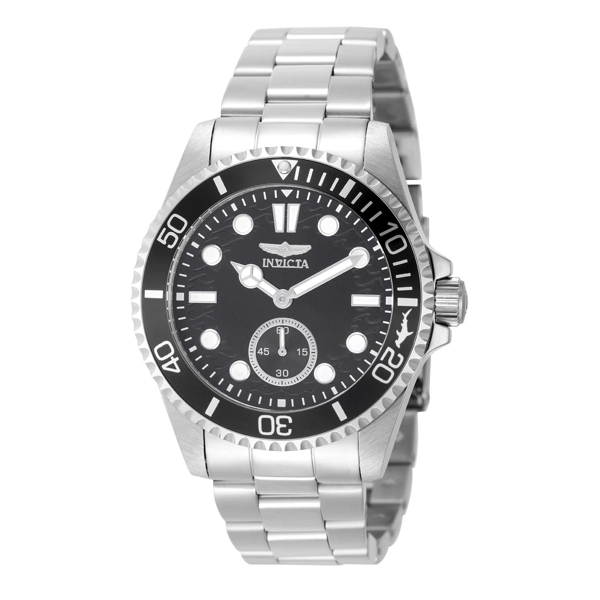 Invicta 49431 Quartz Watch Charcoal Dial Stainless Steel 43mm Men