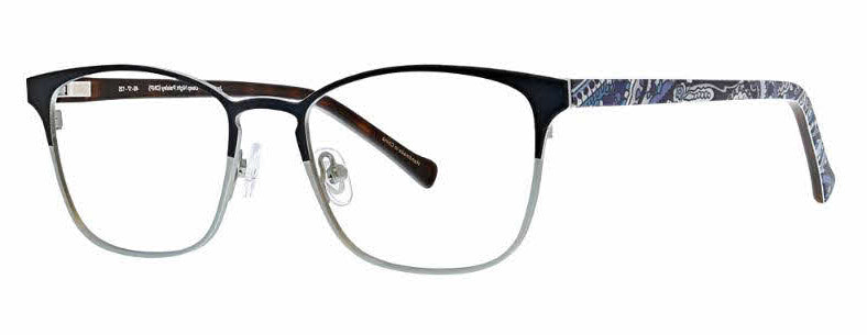 Vera Bradley Jaycee Deep Night Paisley 4917 49mm New Eyeglasses