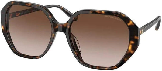 Michael Kors 0MK2138U-300613-57 Brown Irregular SUNGLASSES 57mm Sunglasses