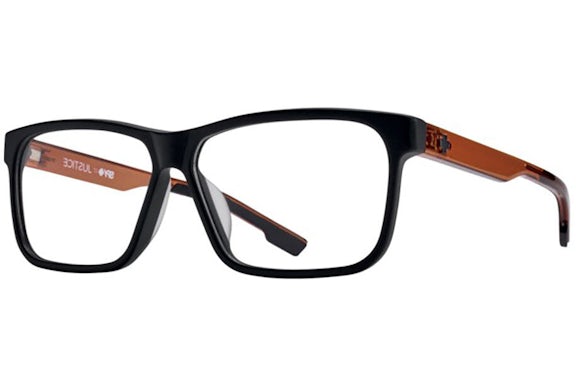 Spy SPY5700000000052 eyeglasses in weston black trans sepia frame with clear lenses