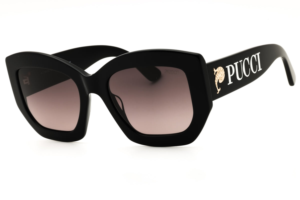Emilio Pucci EP0211-01B Shiny black Rectangular Sunglasses 54mm Sunglasses