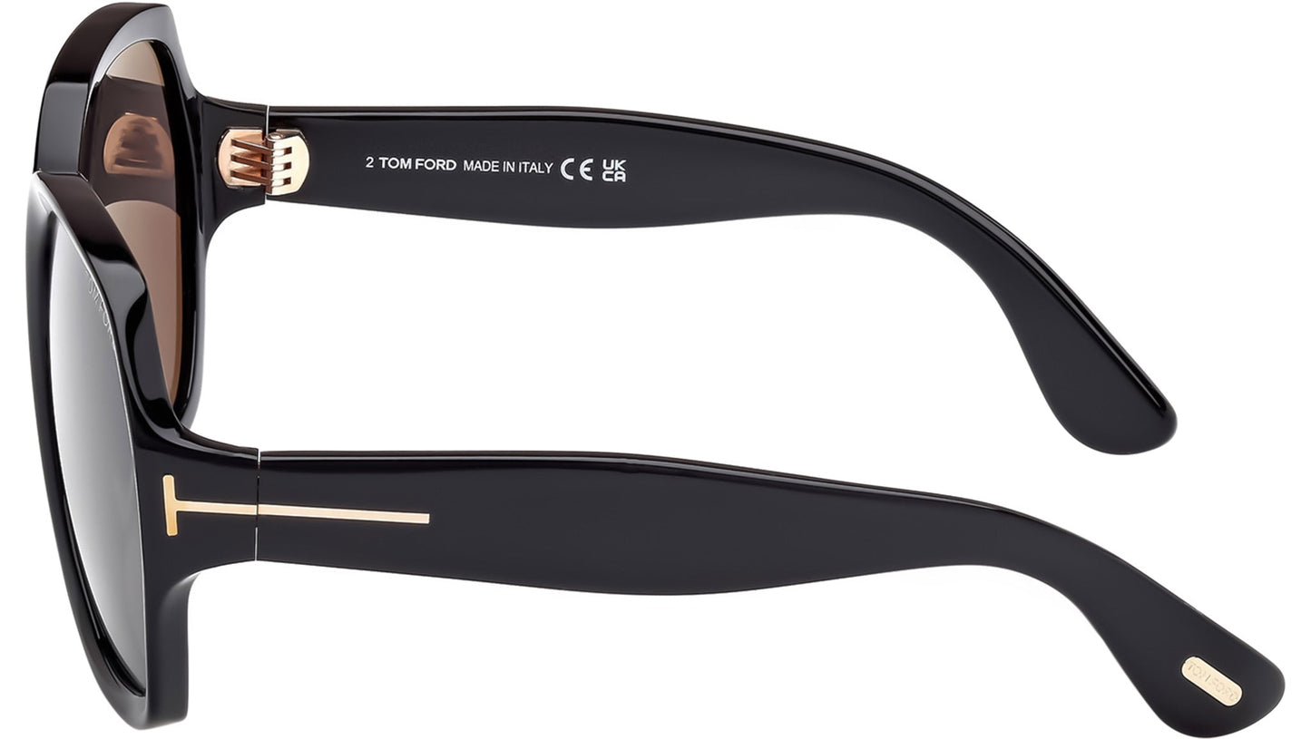 Tom Ford FT1221-01A 60mm New Sunglasses