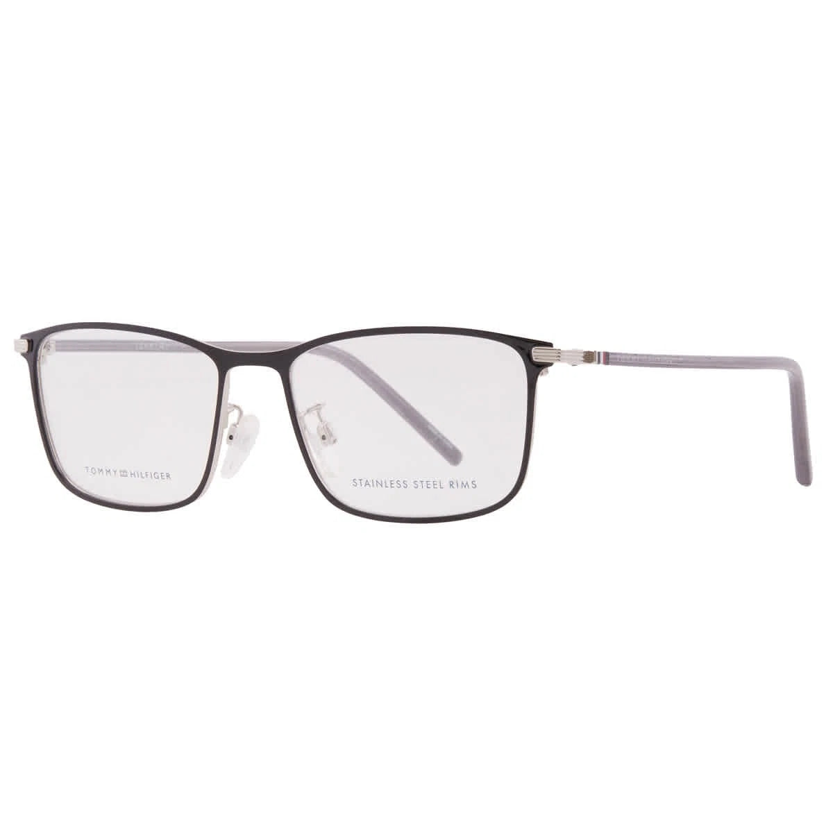 Tommy Hilfiger TH2013/F-CSA-54 Black Palladium Rectangular Eyeglasses 54mm Eyeglasses