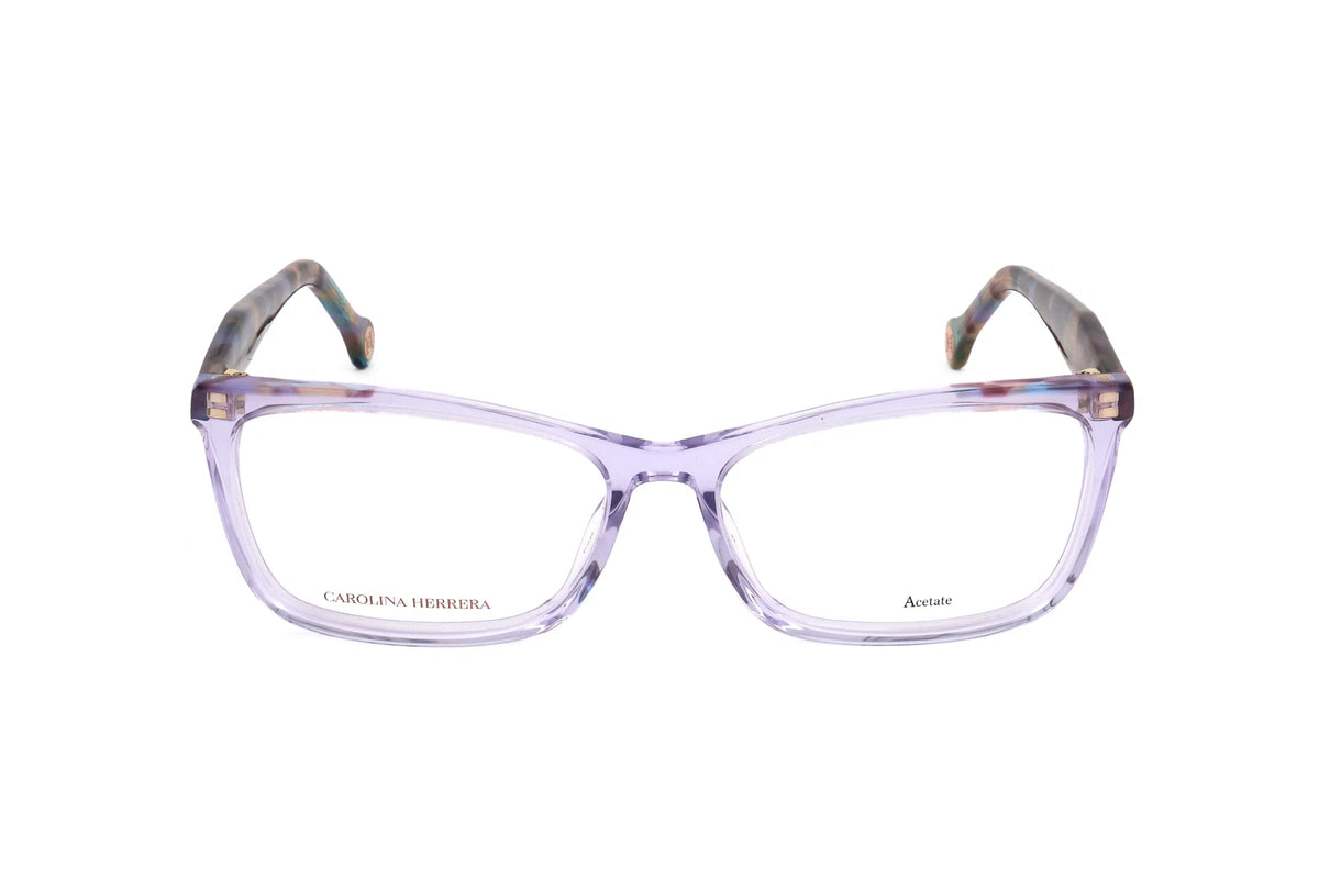 Carolina Herrera HER-0202/G S10 Brown Rectangle Eyeglasses 56mm Eyeglasses