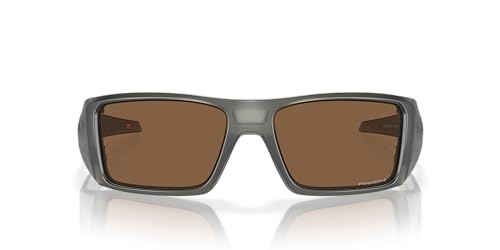 Oakley OO9231-923116-61 Matte Grey Smoke Rectangle Sunglasses 0mm Sunglasses