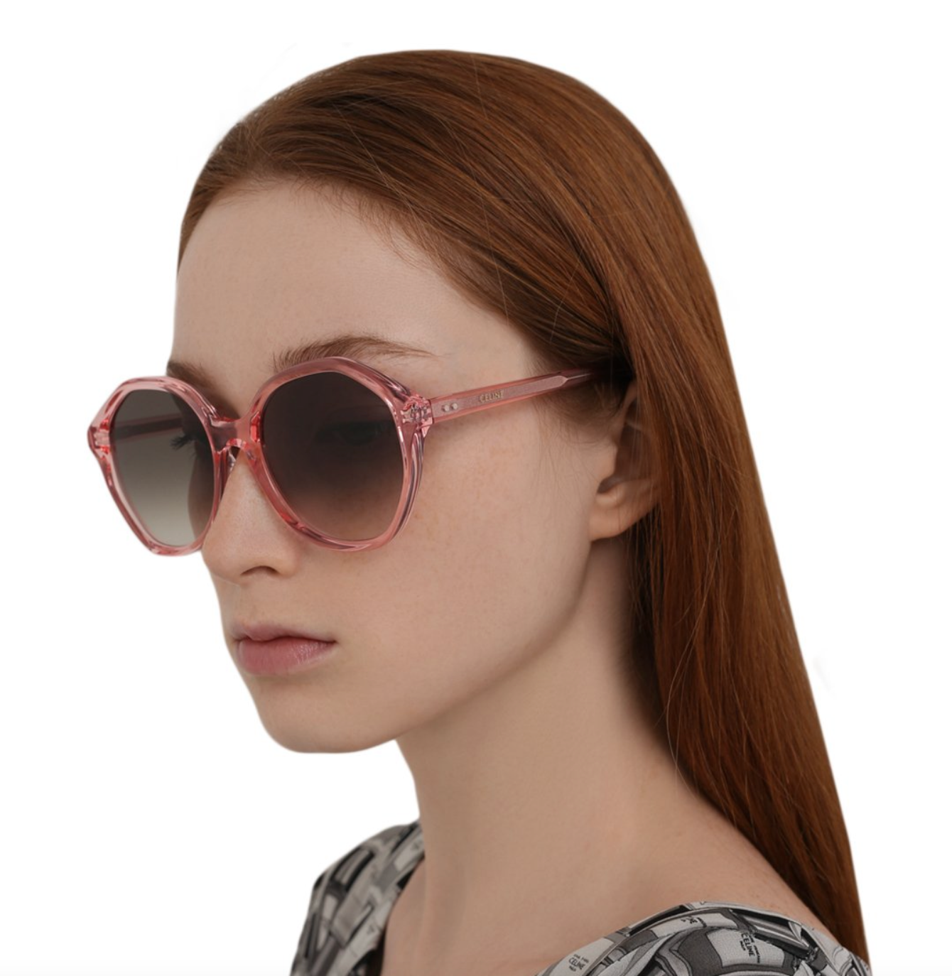 Celine CL40201U-72B 54mm New Sunglasses