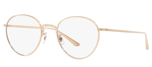Oliver Peoples 0OV1231ST-52921W-49 Gold Round EYEGLASSES 49mm Eyeglasses
