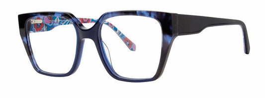 Vera Bradley GARDINER BUBBLY FLOWERS BLUE 52mm New Eyeglasses