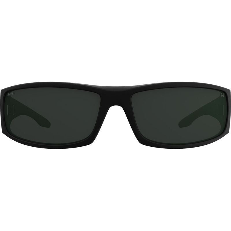 Spy COOPER- Matte Black/Happy Gray Green 59mm New Sunglasses