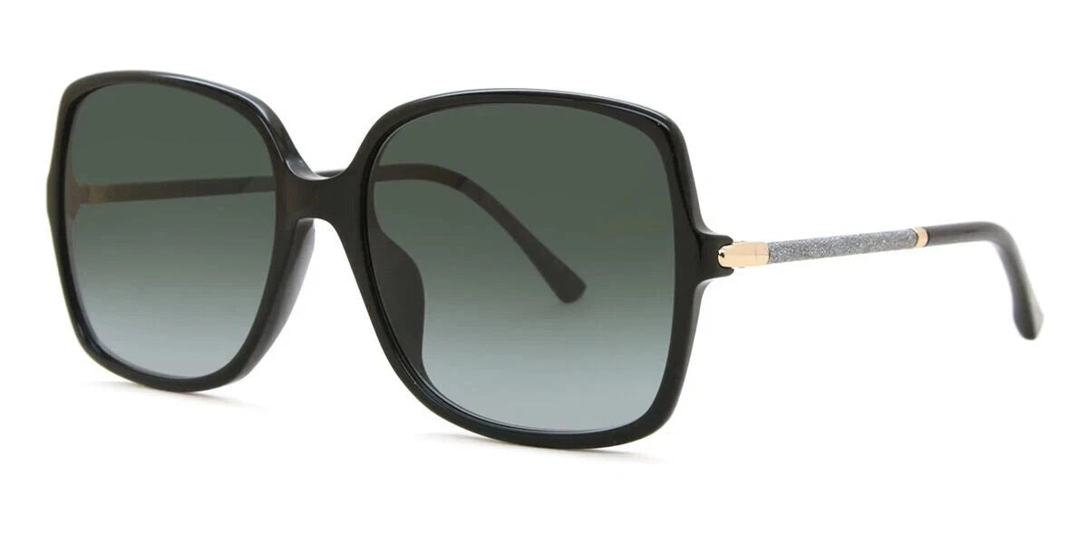 Jimmy Choo 0EPPIE-G-S-807-57 Black Square SUNGLASSES 0mm Sunglasses