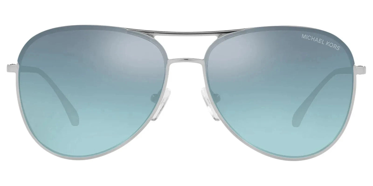 Michael Kors 0MK1089-10197C-59 Silver Full Rim SUNGLASSES 59mm Sunglasses