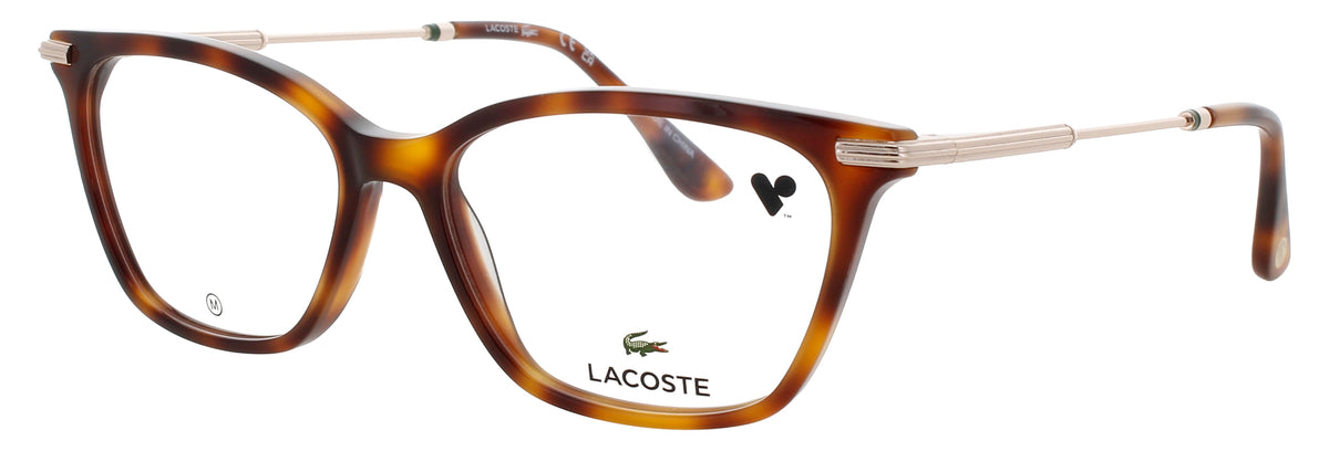 Lacoste L2961-214-53 HAVANA  Men's Eyeglasses 53mm Eyeglasses