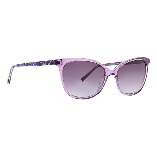 Vera Bradley Wenna Regal Rosette 5517 55mm New Sunglasses