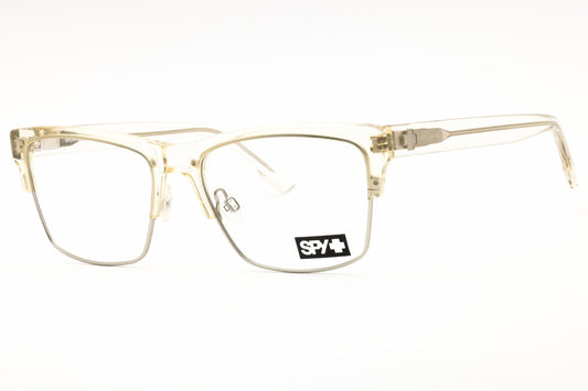 SPY WESTON 5050 57-5700000000027 eyeglasses in crystal matte silver frame with clear lenses