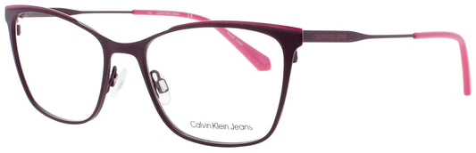 Calvin Klein Jeans CKJ21207-508 Purple Rectangle Eyeglasses 53mm