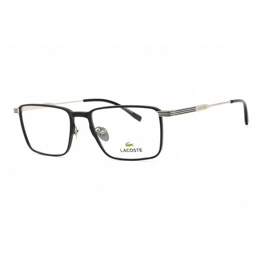 Lacoste L2285-002 eyeglasses in matte black frame with clear lenses