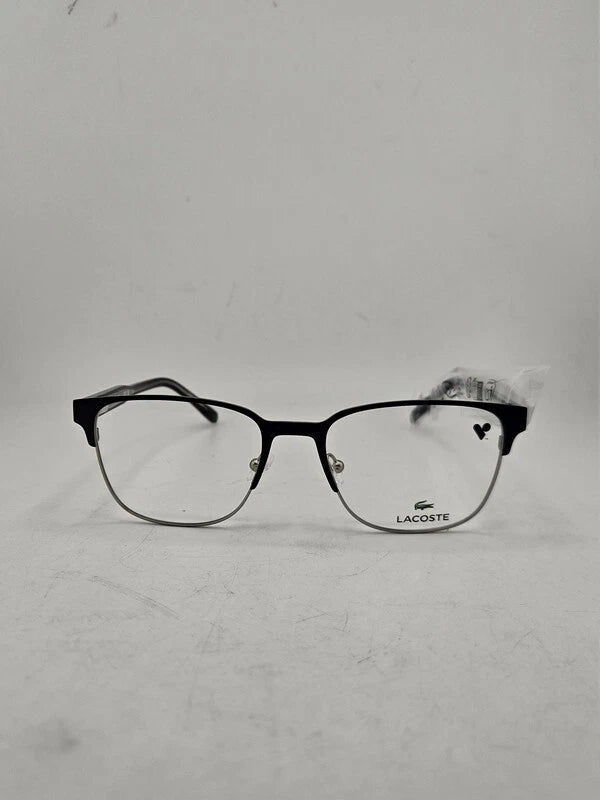 Lacoste L2304 002 Black Rectangle Eyeglasses 53mm Eyeglasses