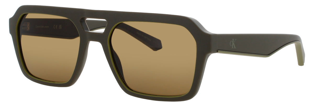 Calvin Klein Jeans CKJ25603S-N-309 MATTE KHAKI  Men's Sunglasses 56mm
