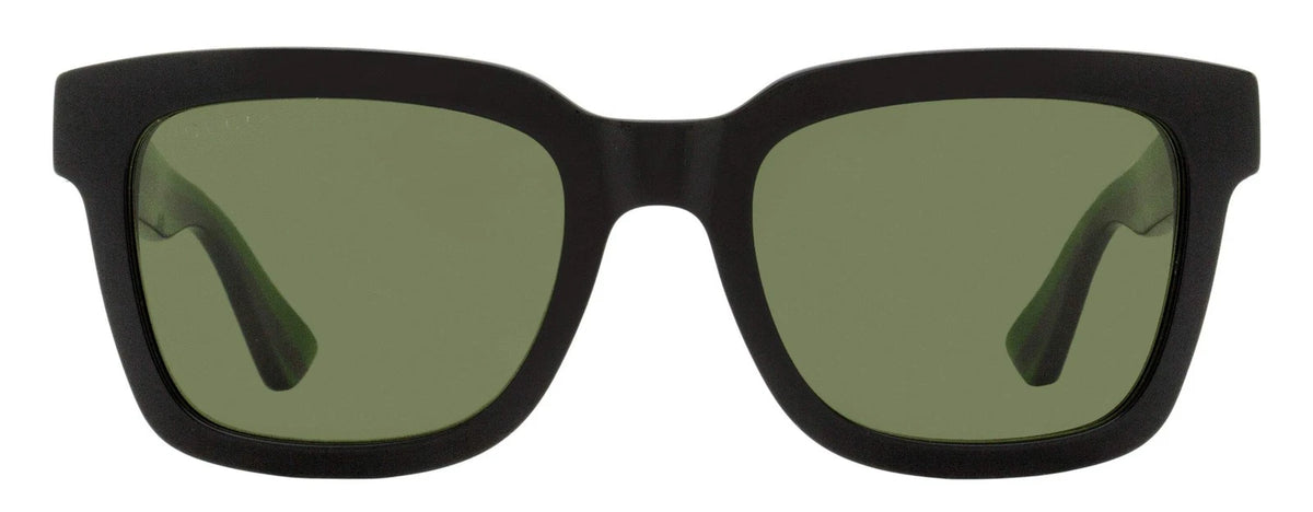 Gucci GG0001SN-002 Black Rectangular Sunglasses 52mm Sunglasses