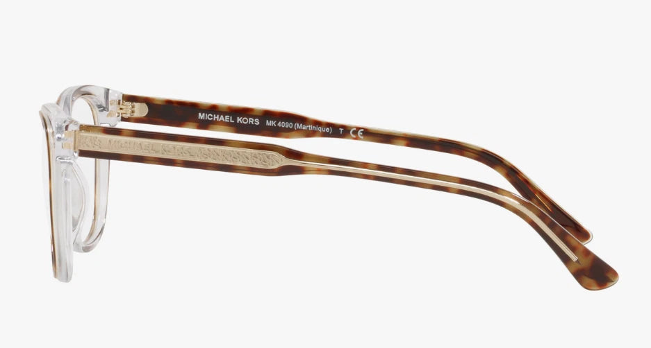 Michael Kors 0MK4090-3251-54 Pink Aviator EYEGLASSES 56mm Eyeglasses