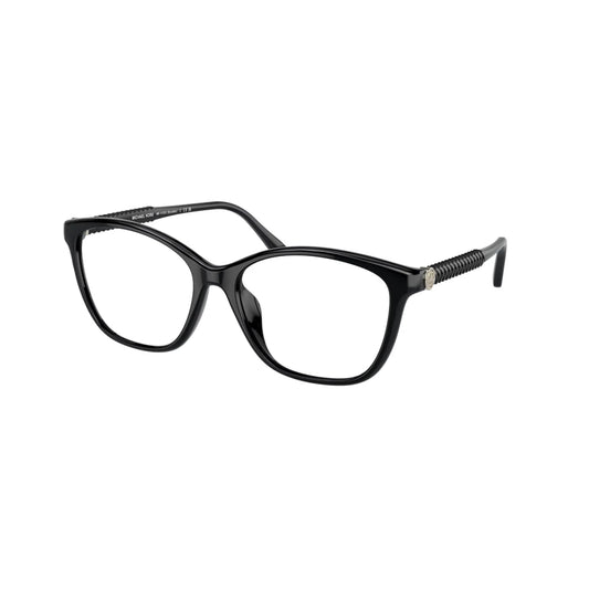 Michael Kors 0MK4103U-3005-55 Black Rectangle EYEGLASSES 55mm Eyeglasses