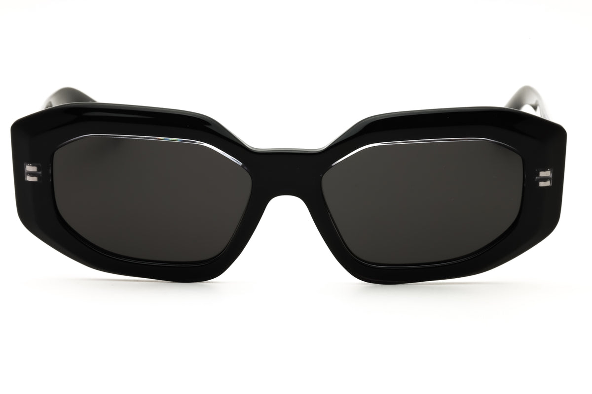 KARL LAGERFELD KL6167S-001 BLACK Oval Sunglasses 53mm Sunglasses