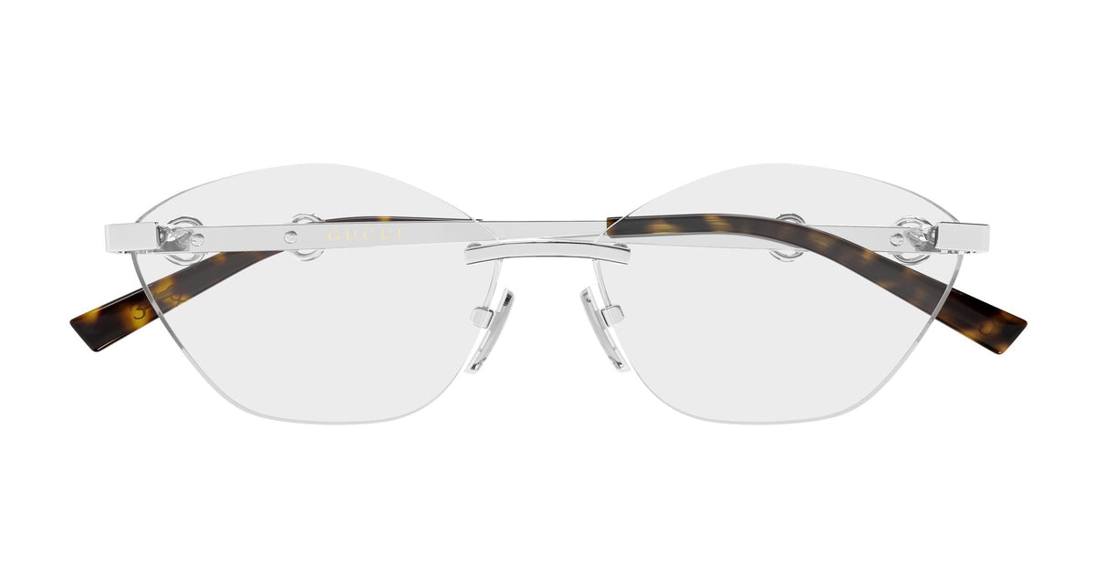 Gucci GG2050o-003 eyeglasses in pink frame with clear lenses