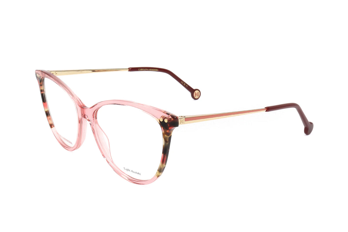 Carolina Herrera HER-0210 HT8 Brown Rectangle Eyeglasses 54mm Eyeglasses