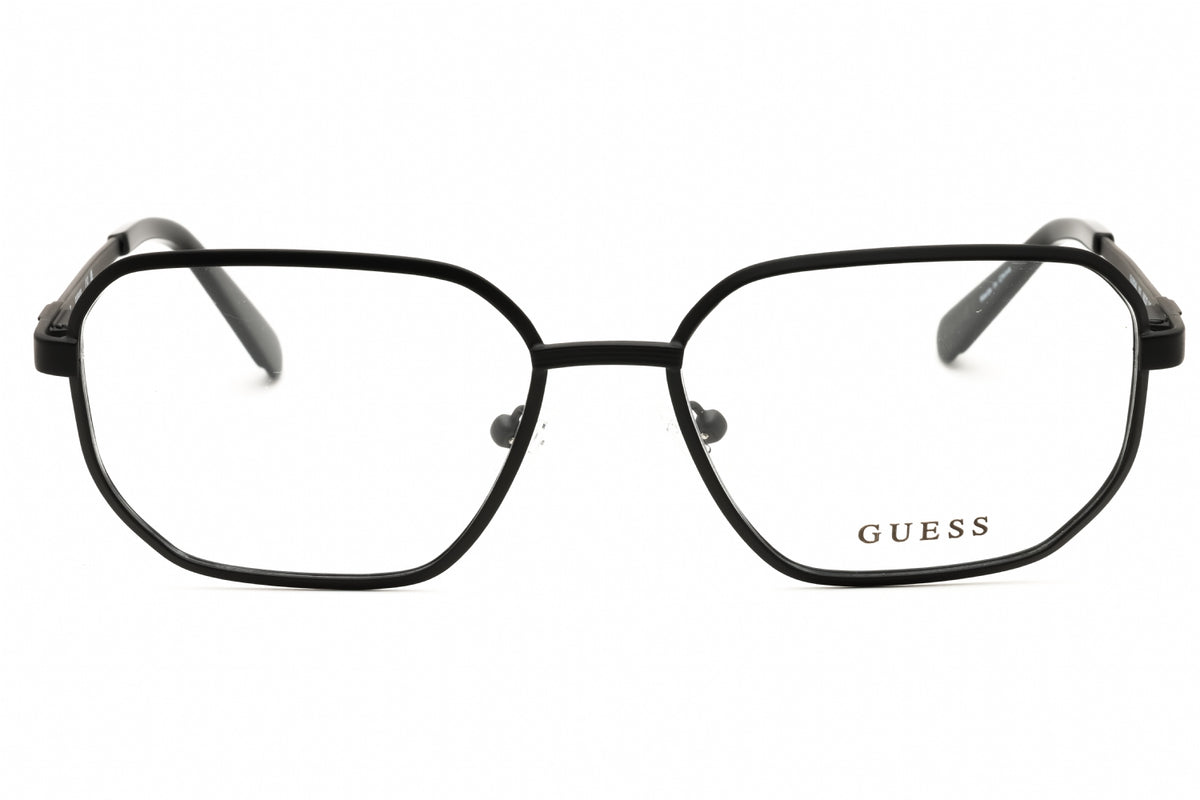 Guess GU50240-002 Black Oval Eyeglasses 56mm Eyeglasses