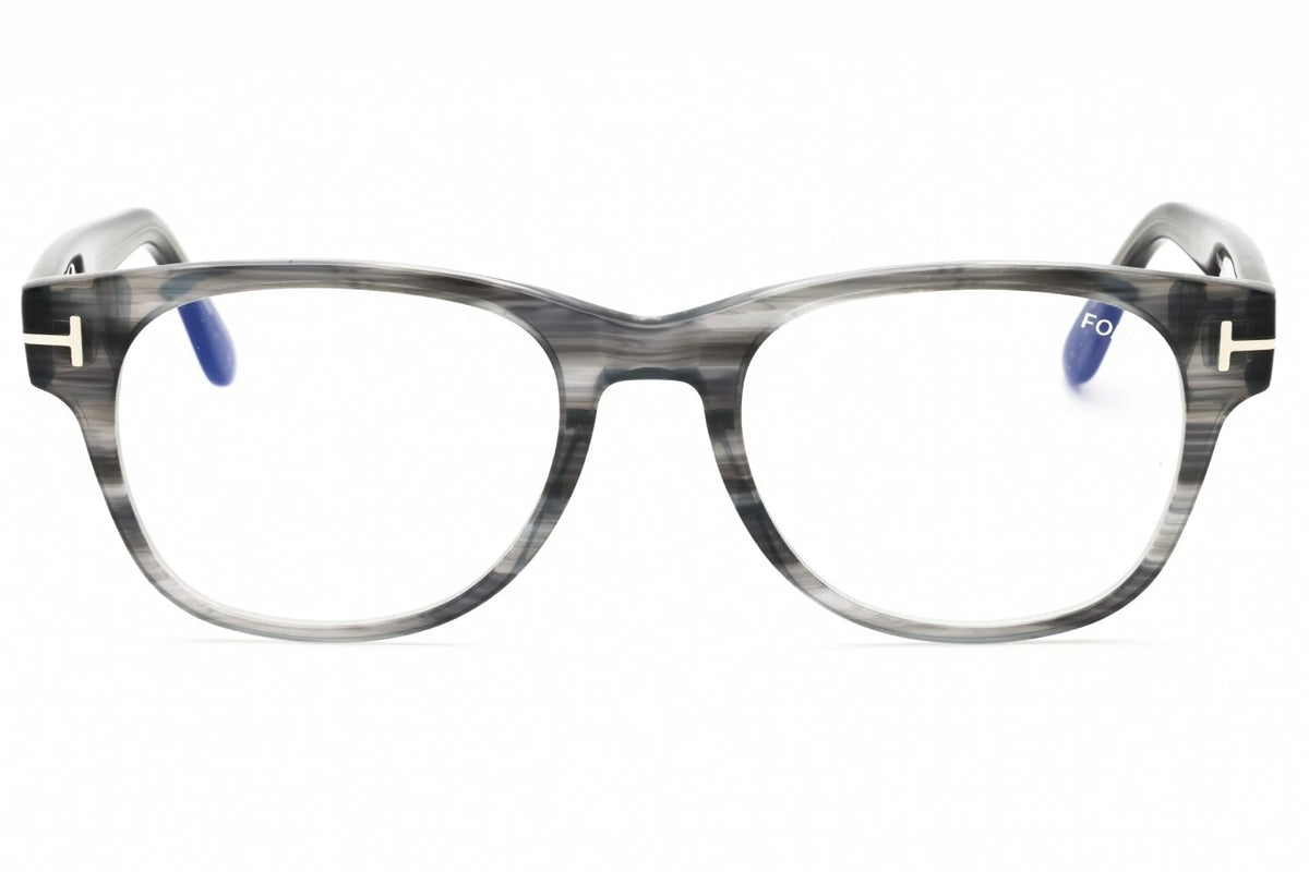 Tom Ford FT5898-B 020 Gray Rectangle Eyeglasses 52mm Eyeglasses
