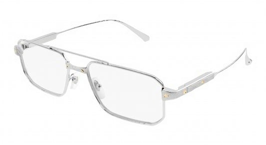 Cartier CT0654o-002 Silver Silver  Eyeglasses 57mm