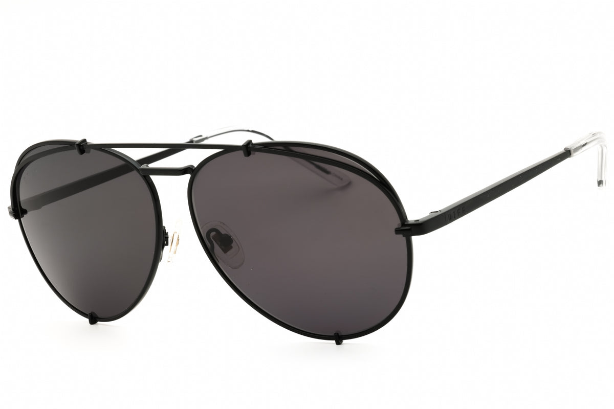 DIFF Eyewear SDFKOKO-630BLA BLACK Aviator Sunglasses 63mm Sunglasses