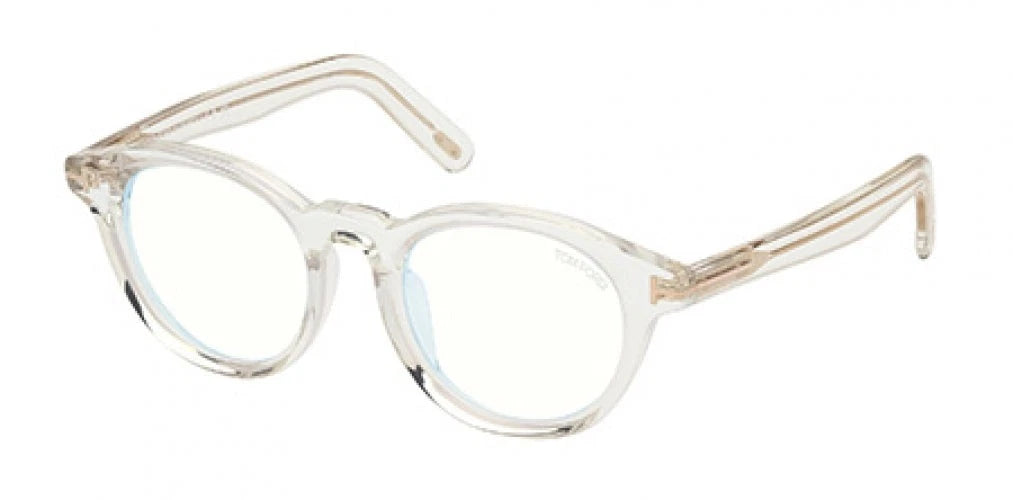 Tom Ford FT5931-D-B 026 Clear Rectangle Eyeglasses 49mm Eyeglasses