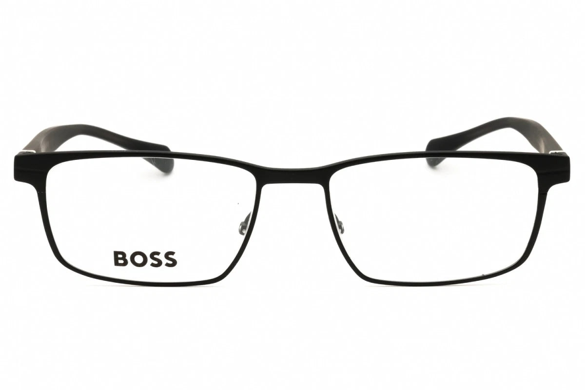 Hugo Boss BOSS1119/IT-003-56 Matte Black Rectangle Eyeglasses 56mm Eyeglasses