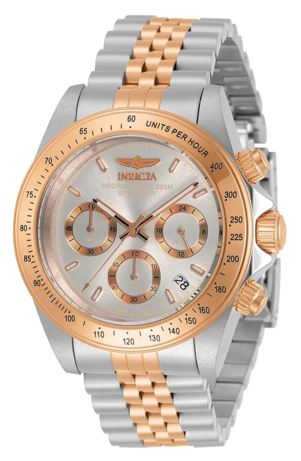 Invicta 30995 Quartz Watch Silver Dial Stainless Steel 39.5mm Men
