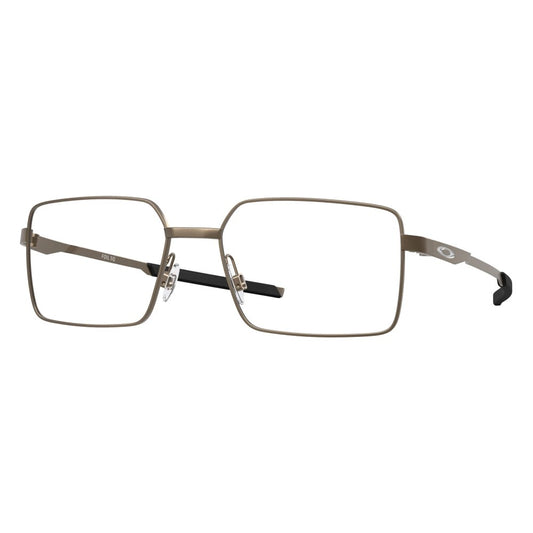 Oakley 0OX3062-306202 eyeglasses in pewter frame with clear lenses