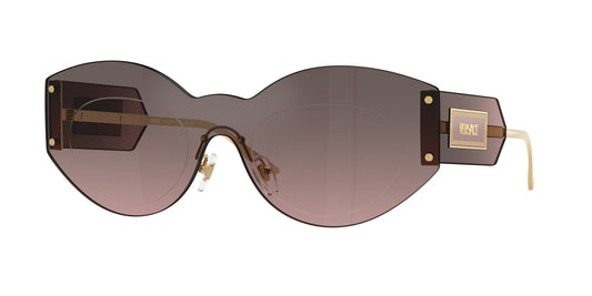 Versace VE2276-100258-44 Brown Geometric Sunglasses 44mm