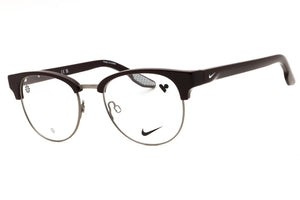 Nike 8402-605 Burgundy Round Eyeglasses 50mm