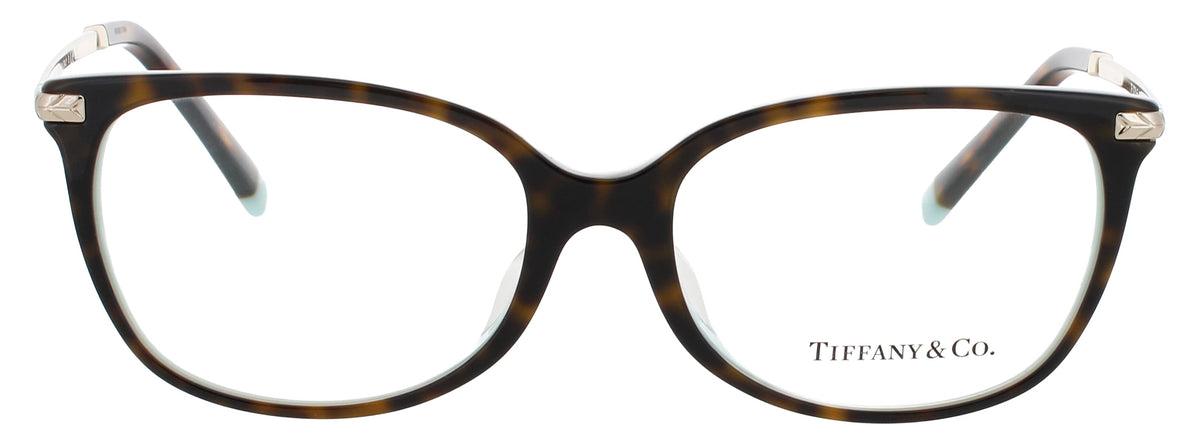 Tiffany & Co TF2221F-813454 HAVANA ON TIFFANY BLUE  Women's Eyeglasses 54mm
