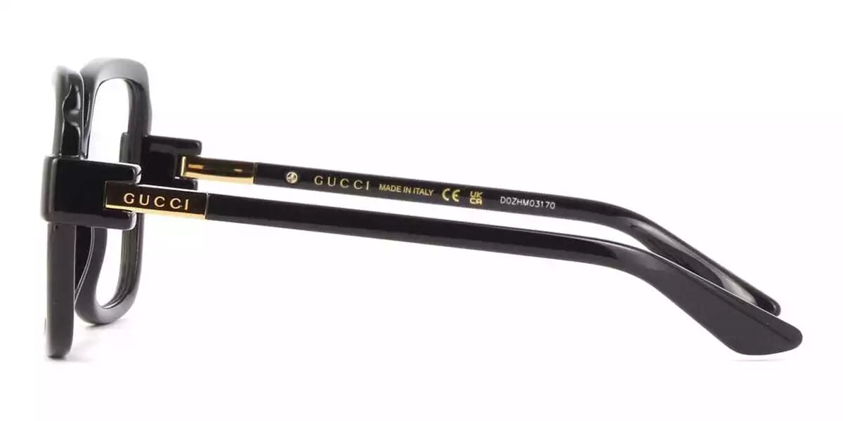 Gucci GG1433O-001 55mm New Eyeglasses