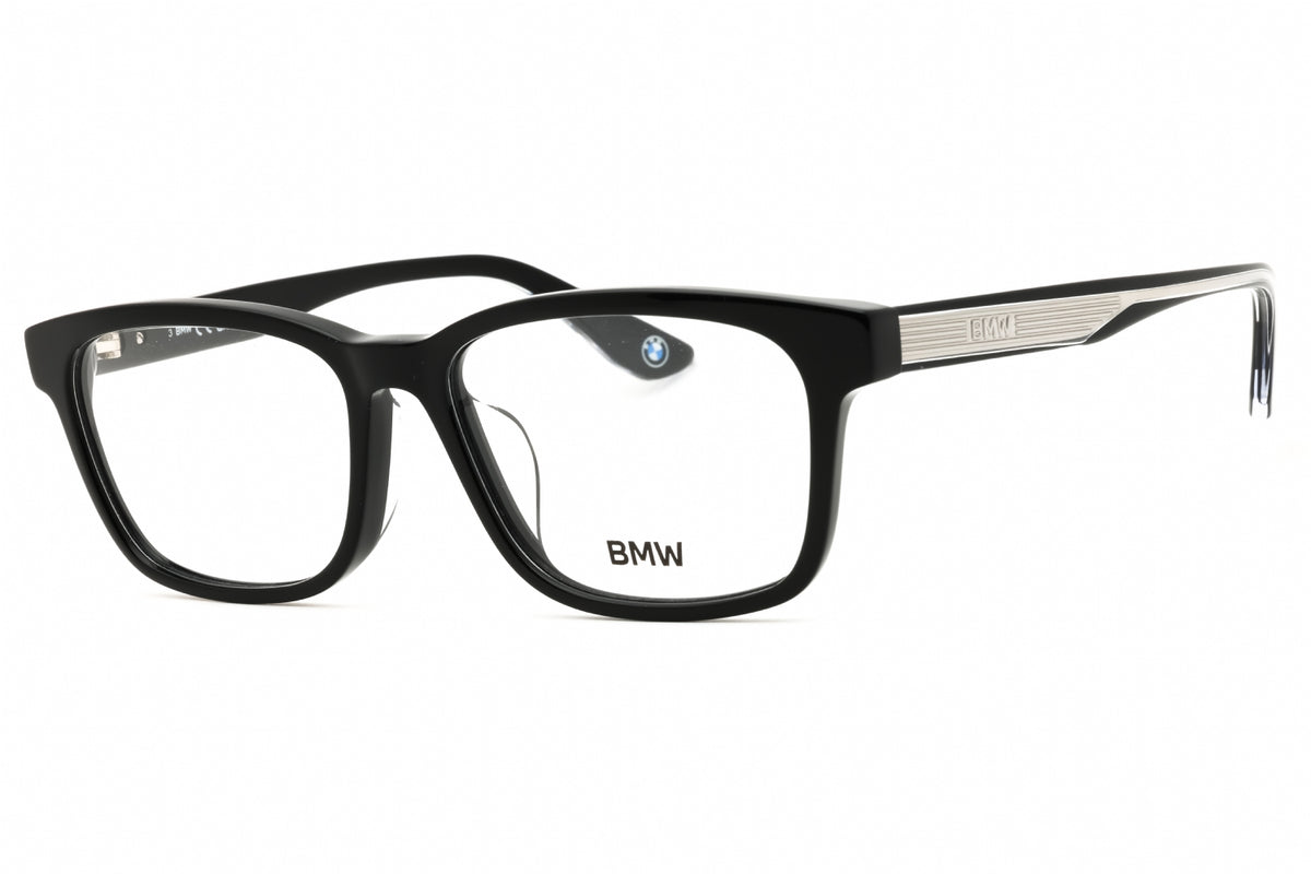 BMW BW5081-H-001 shiny black Rectangular Eyeglasses 56mm