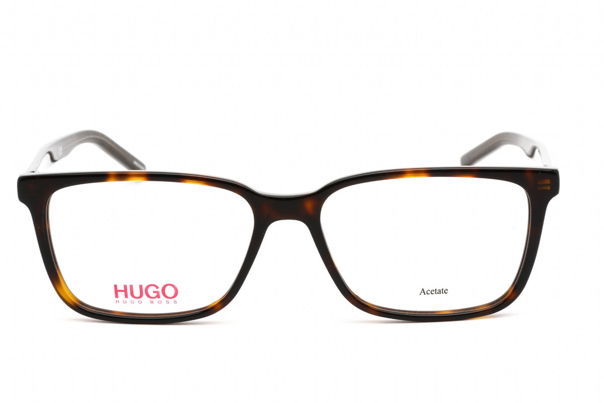 HUGO HG 1010-0086 00 HAVANA Rectangular Eyeglasses 54mm