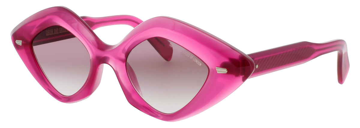 Cutler And Gross CGSN-9126-48-A9 OPAL FUSCIA  Women's Sunglasses 48mm Sunglasses
